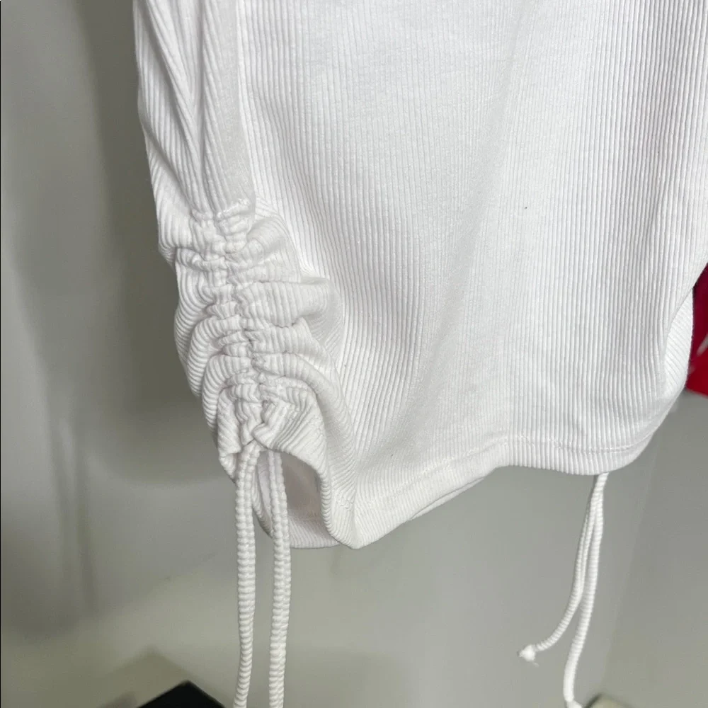 Custom Racing White Tank Top - Picture 3 of 5